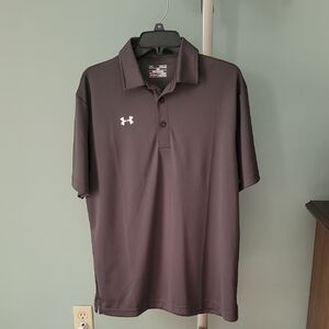 Under Armour Men's Gray Polo Shirt